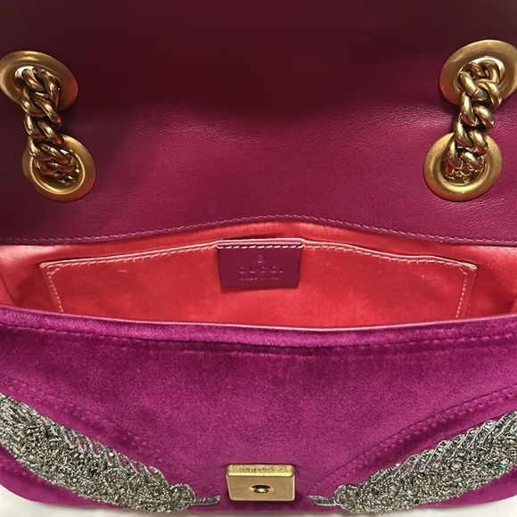 GUCCI MARMONT limited edition in velvet & silk lining - Picture 7 of 12